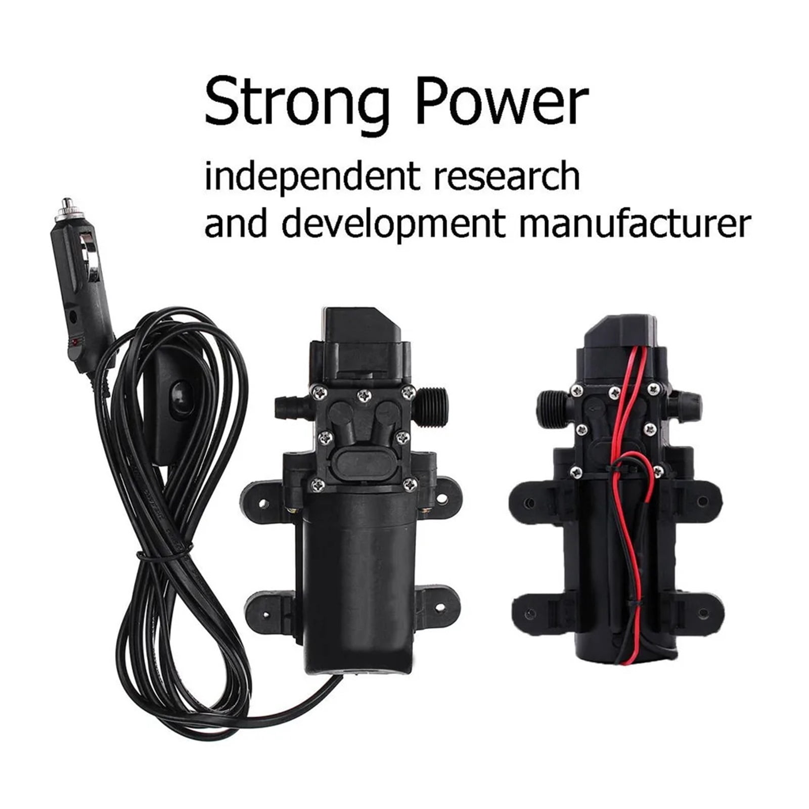 12V Car Washer Pump High Pressure Car Electric Washer, Wash Pump Set Portable Auto Washing Cleaning Machine Kit Washer Sprayer