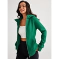 thumbnail image 4 of ORUYROP Womens Zip Up Hoodies Fleece Jackets Sweatshirts Fall Outfits Sweaters With Pockets Winter Y2k Clothes, 4 of 7