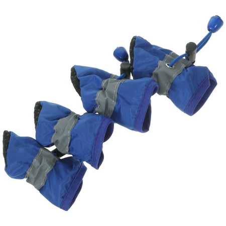 4 Pcs Pet Dog Boots Dog Paw Cleanliness Dog Snow Boots Shoes for Dogs Dog Shoes Boots for Dogs Child