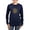 Navy, variant on CafePress - Pi Swirl Women's Long Sleeve Dark T Shirt - Women's Long Sleeve Graphic Tee Casual Fit