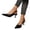 Black, variant on Slingback Heels for Women Closed Pointed Toe Kitten Stiletto Heels with Buckle Comfortable Womens Pumps Casual Dress Shoes
