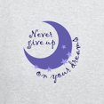 thumbnail image 3 of CafePress - NEVER GIVE UP ON DREAMS Zip Hoodie - Zip Hoodie, Classic Hooded Sweatshirt with Metal Zipper, 3 of 4