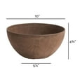 thumbnail image 4 of Root & Vessel Napa Bowl Planter, Rust, 10", 4 of 4
