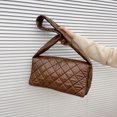 thumbnail image 4 of Bolsa acolchada de nailon para axila para mujer. acolchada de color sólido (marrón) Ehuebsd Nuevos Originales, 4 of 9