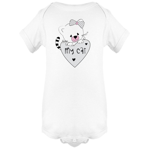 "My Cat" Bodysuit Infant -Image by Shutterstock, 6 Months