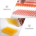 thumbnail image 4 of FRCOLOR tea tray small Molecular Gastronomy Kit with Spoon for Kitchen Use Multifunctional Plastic Box Assorted Color 100hole Design,5.51"X3.9"X0.71", 4 of 5