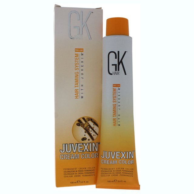 Sistema de Domesticación Del Cabello Global Keratin Color Crema Juvexin # 1 Negro 3.4 oz