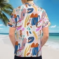 thumbnail image 6 of High Quality Hawaiian Shirts for Men Short Sleeve Aloha Beach Shirt Floral Summer Casual Button Down Shirts Blouses 37EHY9, 6 of 7