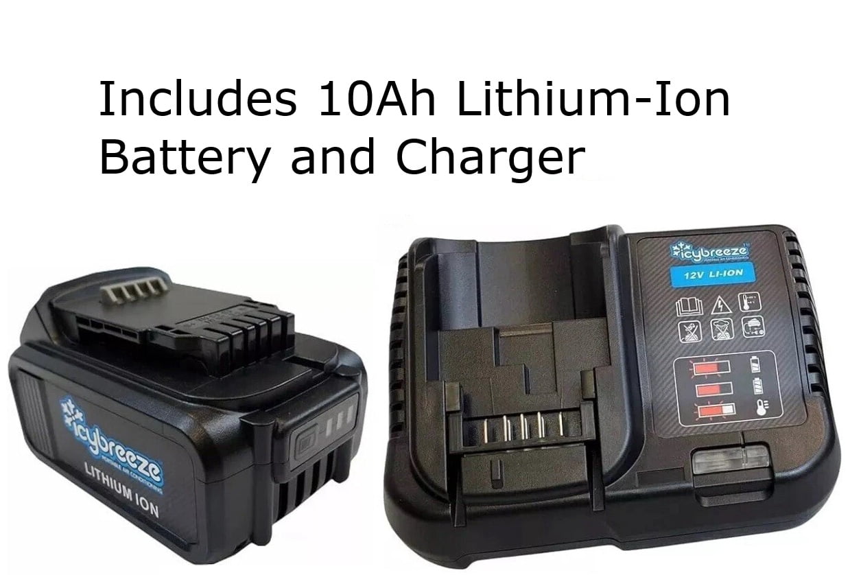 IcyBreeze Portable/Travel 12V Air Conditioner and Cooler (Platinum Pro - Includes Bonus Accessories)