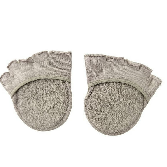 Women's Comfortable Summer Socks With Cushioned Sole For High Heels Everyday Wear Breathable Soft Wicking Lightweight Sockies,Color: Grey Size: One Size