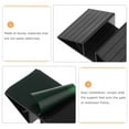 thumbnail image 6 of 6 PCS BlackPlastic Triangle Support Feet for Pet and Baby Gates, Fences - Reinforcement Fittings for Free-Standing Dog Gates and Configurable Wood Panels, 6 of 9