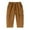 Coffee, variant on Krdevn Children's Solid Color Casual Pants Children's Pants,Kids Clothing,18-24 Months