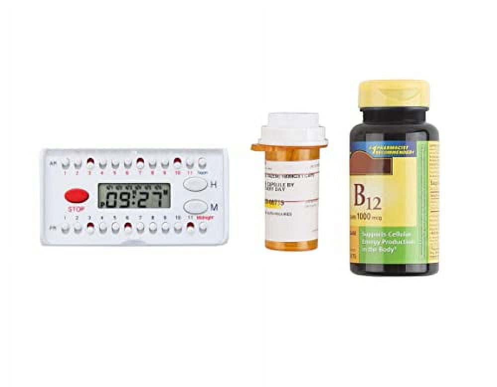 e-pill 6 Alarm Pocket - Medication Reminder - Easy to Hear and Set