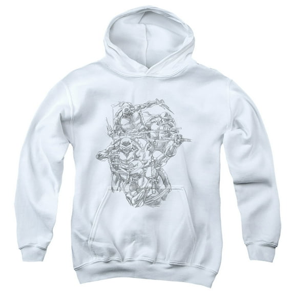 TMNT Teenage Mutant Ninja Turtles Shinobis Unisex Youth Pull-Over Hoodie