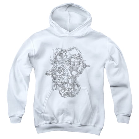 TMNT Teenage Mutant Ninja Turtles Shinobis Unisex Youth Pull-Over Hoodie