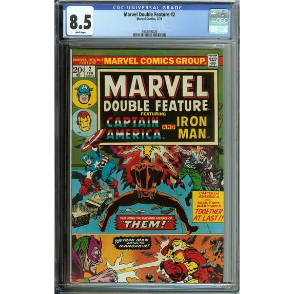 Marvel Double Feature #2 - CGC 8.5 Comic Book