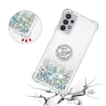 thumbnail image 5 of Funda para Samsung Galaxy A32 5G con Brillo Líquido Flotante, Purpurina, Parachoques y Anillo Giratorio Soporte, 5 of 5
