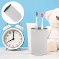 thumbnail image 3 of MasteelfCA Daily Use Toothbrush Storage Cup Multi-functional Mouthwash Cup Stainless Steel Cup, 3 of 7