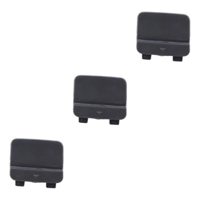 maskred X5 00-06 Black Rear Bumper Trim Bar Cover Mount Tow for Hole For E90 E91 3Set