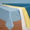 Oxford 52"x70" 100 Polyester Tablecloth in White