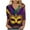B Multicolor, variant on YUGYXL Fashion Plus Size 3/4 Sleeve Tshirts for Women Mardi Gras Party Mask Graphic Fancy Comfy Clothes Lounge V Neck Soft Tunic Shirts Celebration Lightweight Tees