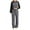 Dark Gray, variant on Cotton Sweatsuits Womens 2 Piece Casual Tracksuits Sweatshirt and Sweatpant Wide Leg Pant Sets Lounge Outfits (S, Black|Solid)