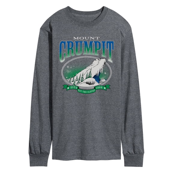 The Grinch - Mt Crumpit Destination - Men's Long Sleeve Graphic T-Shirt
