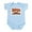 Sky Blue, variant on CafePress - Boo Halloween Infant Bodysuit - Baby Light Bodysuit, Size Newborn - 24 Months