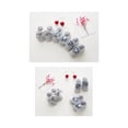 thumbnail image 3 of Topumt 3pair Newborn Baby Girl Toddler Lace Frilly Bow Ankle Anti Slip Socks 0-3T, 3 of 5