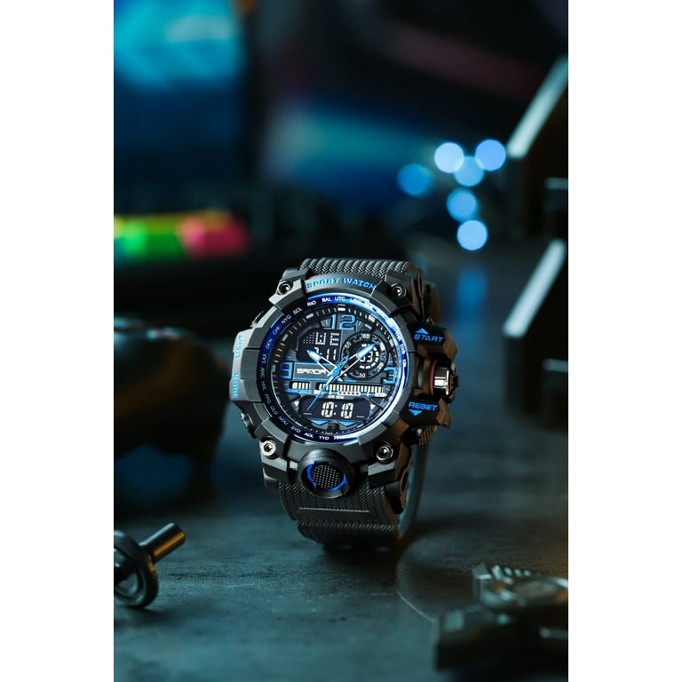 KXAITO Men s Wristwatches Sports Watch for Men Adult 3133 Green