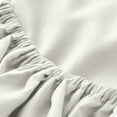 thumbnail image 4 of Bare Home Fresh Cream Microfiber Sheet Set, Wrinkle Resistant, Deep Pocket, Full XL, 4 of 6