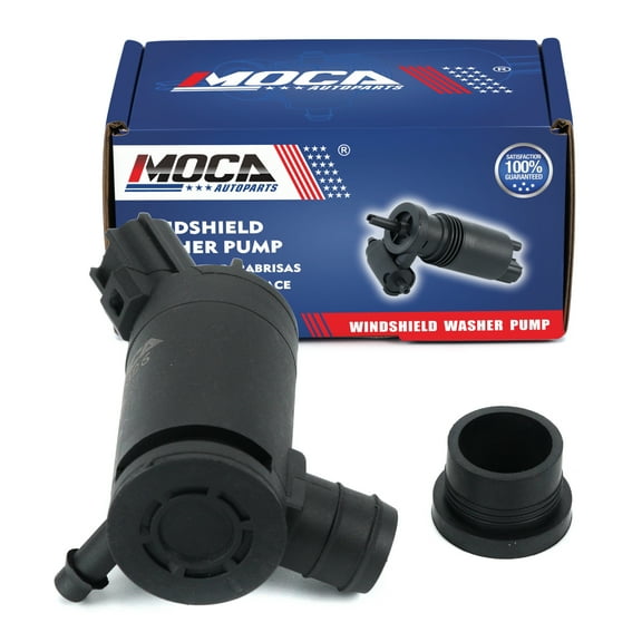 MOCA AUTOPARTS Windshield Washer Pump Fit for 2006-2014 Ford E-150 & 1999-2015 Ford F-250 Super Duty & 1998-2008 Mazda B3000