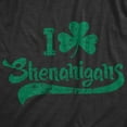 thumbnail image 2 of Mens I Clover Shenanigans T Shirt Funny Green Clover St Saint Patricks Day Tee Graphic Tees, 2 of 8