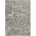 thumbnail image 2 of Nourison CK024 Irradiant Abstract Cream Black 7'10" x 9'10" Area Rug (8x10), 2 of 7