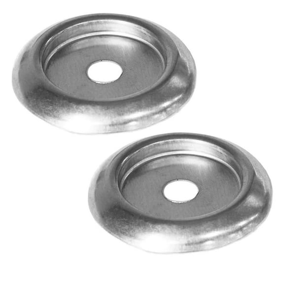Hood Chrome Handle Bezels Compatible With Blackstone Propane Griddles Gas Griddles (2-Pack)