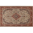 thumbnail image 1 of Ahgly Company Machine Washable Indoor Rectangle Traditional Vermilion Red Area Rugs, 8' x 10', 1 of 7