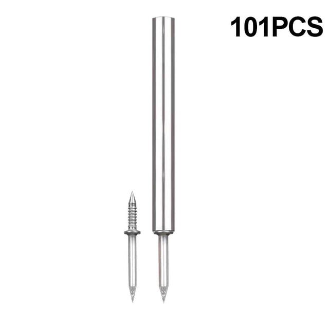 Clavos sin costura Clavos de cuerno duro para rodapiés (101 piezas)
