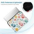 thumbnail image 2 of FORMRS 15"-15.6" Laptop Sleeve Protective Case Soft Carrying Quilted Computer Bag Cover, Cute Easter Eggs, 2 of 7