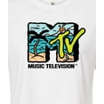 thumbnail image 3 of Mtv - Beach Logo - Juniors Cropped Graphic T-Shirt, 3 of 5