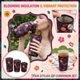 thumbnail image 5 of Neoprene Cup Sleeve for Hot Cold Drinks, Reusable Insulated Coffee Cozy, Travel Beverage Holder Protector, Fits Most Tumbler Mug Can, 5 of 10