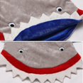 thumbnail image 3 of Lzymsz Shark Tail Blanket Mermaid Double Polar Fleece Shark Cozy Warm In Sofa Bed Christmas Birthday Gift For Children Teens Sleeping Bag-1, 3 of 5