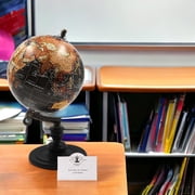 Hosley 10-Inch Decorative Globe on Wooden Stand