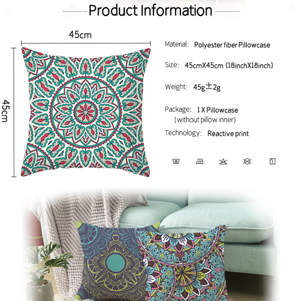 4pcs 45x45cm Pillow Covers Pillowcase Mermaid Sofa Waist Throw Linen Cushion US 4pcs 45x45cm Pillow Covers Pillowcase Mermaid Sofa Waist Throw Linen Cushion US