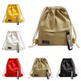 thumbnail image 2 of Sac à Dos à Cordon Mode Toile Couleur Unie Sac à Cordon, 2 of 9