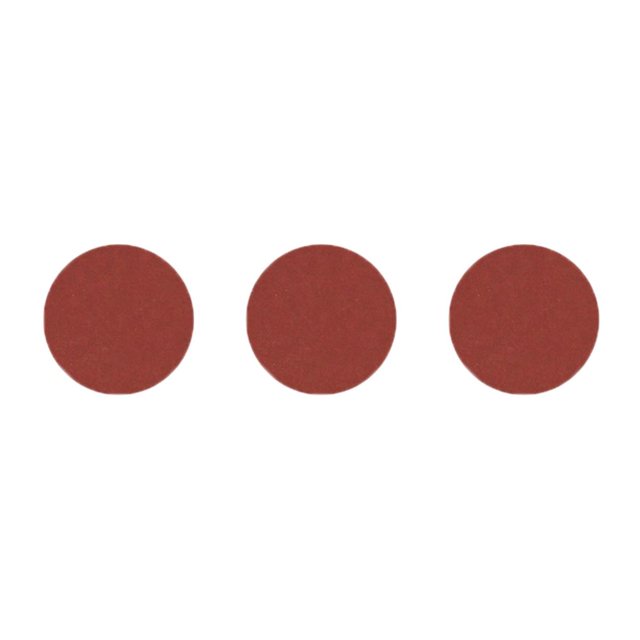 relayinert 10 Pcs 100mm 180 Grains Papier de Verre Polissage Disques de Papier Outils de Broyage Ronds Rouges pour 4 Pouces 2000 Maille 3Ensemble