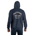 thumbnail image 2 of Hot Wheels Auto Repair Quality Guaranteed El Segundo, CA 1968 Navy Hoodie, 2 of 4