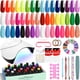 thumbnail image 1 of Kit de esmaltes de uñas en gel VANREESA, 42 unidades con luz UV, 24 colores, 1 of 7