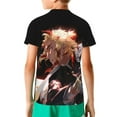 thumbnail image 3 of Demon Slayer Kimetsu No Yaiba Kids T-Shirt 3d Printed Graphic T-Shirts Boys And Girls Short Sleeve Shirts For Youth Kids X-Small, 3 of 7
