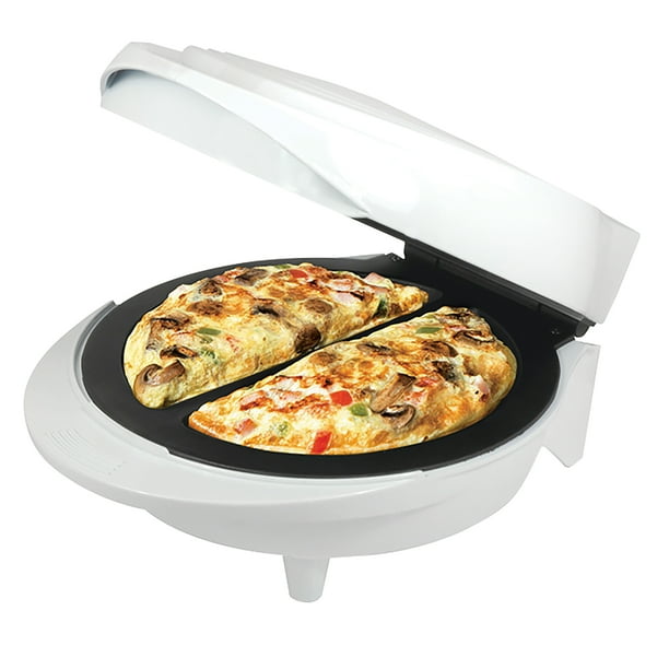 Better Chef Electric Double Omelette Maker White