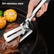 thumbnail image 3 of Pinzas de cocina para una amplia aplicación, herramienta de cocina multifunción de acero inoxidable con agarre cómodo, perfectas para parrilla, horno y barbacoa al aire libre, 3 of 6